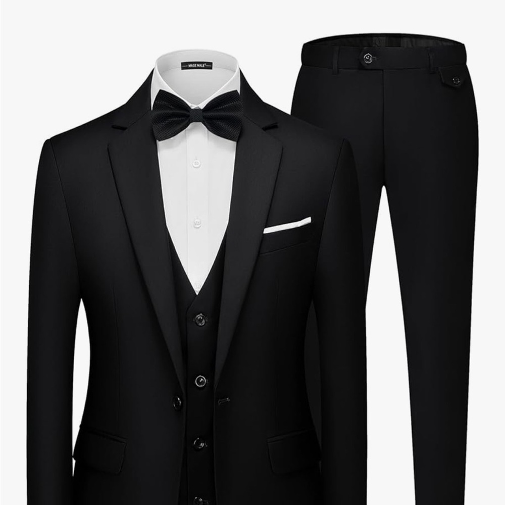 Classic Black Men's Suit